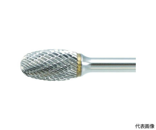 トラスコ中山 超硬バー　タマゴ型　Φ6X刃長9.5X軸6　ロング　シングルカット TB6C060SL150 1本●理想的な切れ刃形状の設計により優れた切れ味を実現しています。●ロングシャンクタイプです。●奥深い個所の研削、バリ取り、面取りに。●形状：卵型（シングルカット）●刃径（mm）：6●刃長（mm）：9.5●軸径（mm）：6●軸長（mm）：152.4●タイプ：ロー付●注意：作業時は必ず安全帽、安全メガネなどの保護具をご着用ください。●特別に長いシャンクのため最高使用回転数を提示できません。●使用回転速度を下げてご使用ください。●使用前に必ず試行の上安全な回転数を求め作業を開始してください。●原産国：アメリカ●コード番号：436-5071