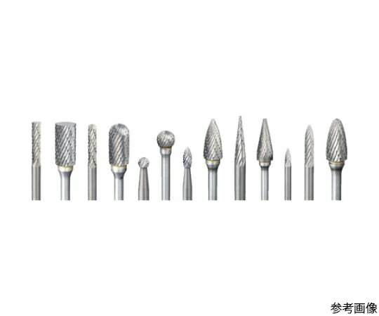 ナカニシ 超硬アロイカッター　円筒（オール超硬）刃径3.0mm　刃長14.0mm 24631 1本