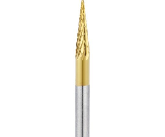 ナカニシ チタンコート超硬カッター テーパー(オール超硬)刃径3mm刃長11mm 21271 1本