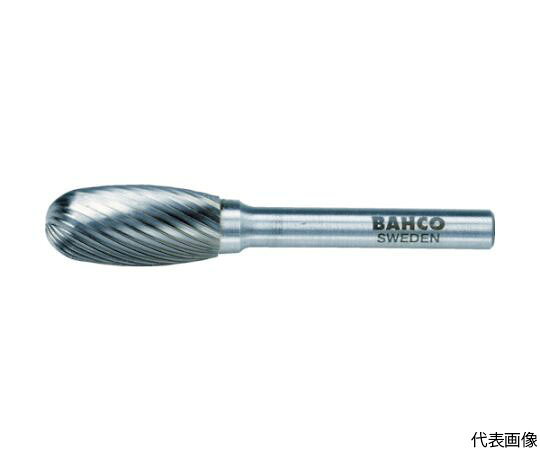 バーコ 超硬バー タマゴ シングルカット 刃径12mm BAHE1222M06 1本
