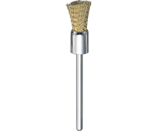 トラスコ中山 エンド型ブラシ　真鍮　線0.1X筒径Φ8X軸Φ3 83E-3 1本