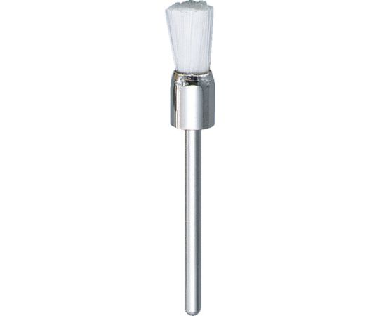 トラスコ中山 エンド型ブラシ　ナイロン　線0.2X筒径Φ8X軸Φ3 83E-6 1本