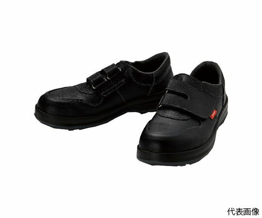 トラスコ中山 安全靴　短靴マジック式　JIS規格品　25.0cm TRSS18A-250 1足●耐滑性・クッション性に優れた3層構造で、凹凸床面も確実にグリップします。●耐摩耗性に優れ薬品に対して優れた耐久性を発揮します。●SX3層底の安全靴は自衛隊や警察本部、消防本部でも採用されています。●歩きやすく、屈曲性に優れています。●製造業、建築業、鉱業、陸上貨物運送業などに。●寸法（cm）：25.0●色：ブラック●足幅サイズ：EEE●規格：JIS T 8101 CI/S/P1/F1●耐圧迫荷重（kN）：10±0.1●US（アメリカ）規格サイズ：7.5●UK（イギリス）規格サイズ：6 1/2●EU（ヨーロッパ）規格サイズ：39-40●JIS T 8101 CI/S/P1/F1●材質／仕上：甲被／牛革（型押ソフト）、先芯／ワイドACM樹脂、靴底／2層SXラバー+SXウレタン（SX3層底）、中敷／カップインソール●注意：中敷きを交換する場合は、当社が推奨するシモンインソール001（品番：INSOLE001-M）をご使用ください。（JIS T8101安全靴の規定より）●原産国：日本●コード番号：493-3150