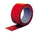 ダイヤテックス 梱包用テープ 50mm×25m レッド K-10-RE 50MMX25M 1巻