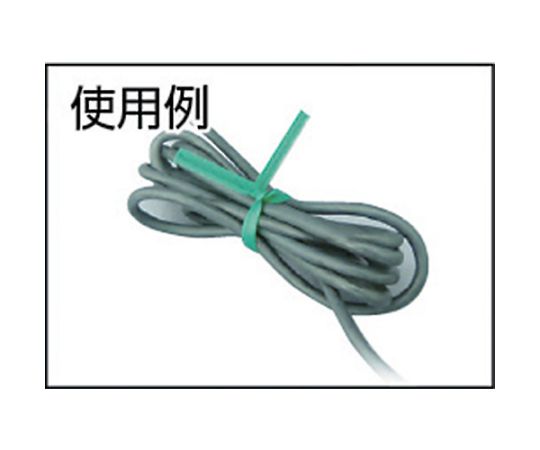 共和 ポリエチレン　リール巻　4mm×500M　赤 QCP-500-4 1巻