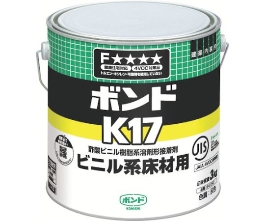 コニシ K17 3kg（缶） #41347 K17-3 1缶