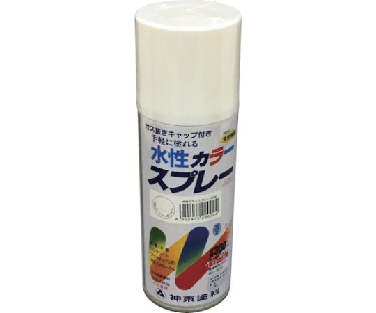 シントーファミリー 水性カラースプレー　スノーホワイト　300ML 2904-0.3 1本