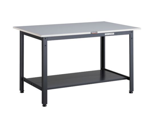 トラスコ中山 LEWR型作業台　900X600XH740　下棚2枚付 LEWR-0960LT2 1台
