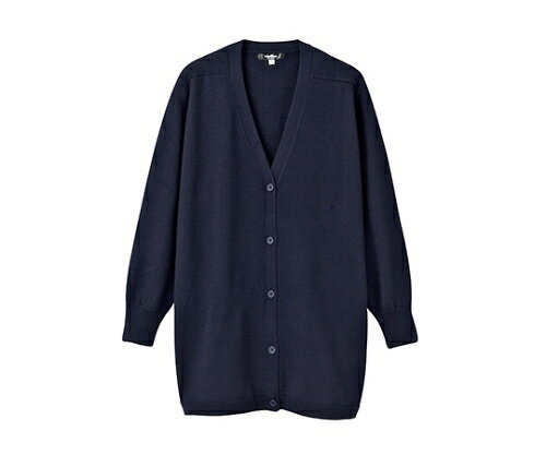 住商モンブラン カーディガン 長袖 紺 56-051 M 1枚●さっと羽織れるカーディガンはナースの必須アイテム。●Vネックカーディガン（ロング）●腰まわりまでカバーできる、着心地のいいロング丈。●素材：ウール混ニット?ウール70%・アクリ...