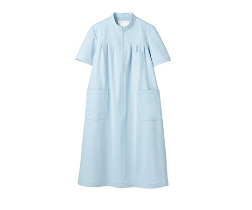 住商モンブラン マタニティワンピース 半袖 サックス 73-026 LL 1枚