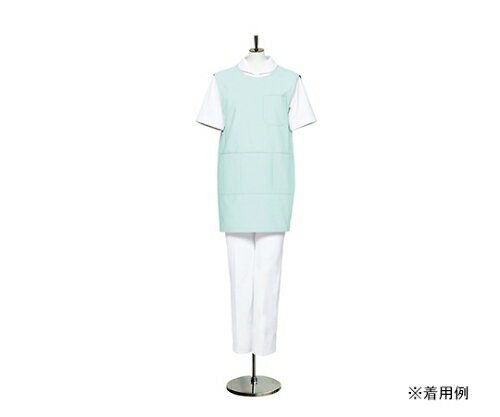 住商モンブラン 予防衣 ノースリーブ ミント 74-227 フリー 1枚