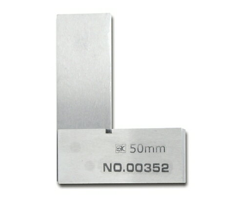 新潟精機（SK） 台付直角定規　1級焼入　50mm AA-F50 1個