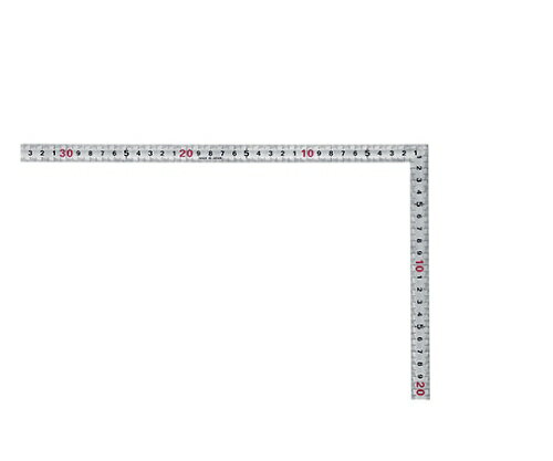新潟精機（SK） シルバー曲尺同目同厚　50cm　快段目盛 SDD-50CKD 1本