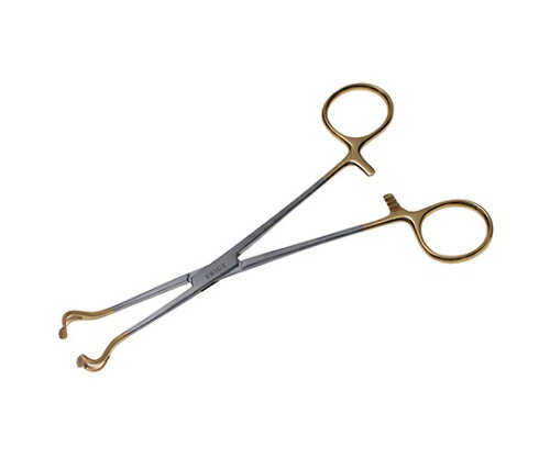 日本フリッツメディコ T/Cバブコック鉗子 16cm 0.4チップ付 F018-015B 1個【CP】 ポスト投函