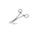 日本フリッツメディコ 止血鉗子 コッヘル 16cm 曲 F058-0884 1個(4)