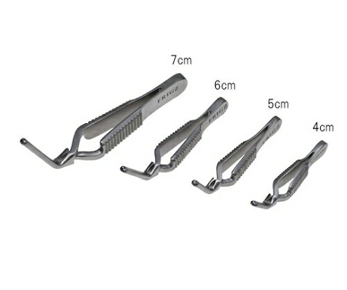日本フリッツメディコ ポプキンス血管鉗子 4cm 曲 V232-1361 1個