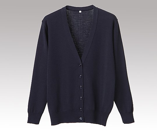 ディーフェイズ 抗ピル長袖カーディガン グレー 4L D1001 1枚