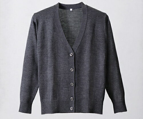 ディーフェイズ 7ゲージカーディガン グレー M D-1008 1枚