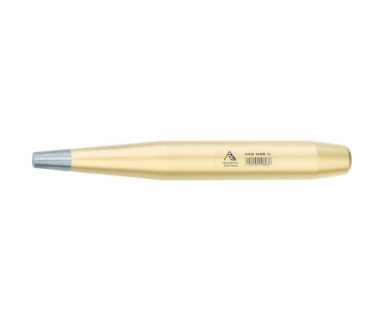 RENNSTEIG ヨセポンチ　270mm 448-042-0 1本●高品質の鋼材を使用したヨセポンチです。●抜群の耐久性と高い作業性を発揮します。●鉄板の穴の仮止めなど。●全長（mm）：270●先端径（mm）：14●最大径（mm）：35●L1（mm）：110●材質／仕上：●▼特殊工具鋼●原産国：ドイツ●コード番号：766-3595
