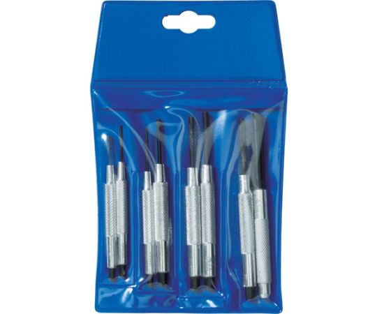RENNSTEIG 平行ピンポンチ ガイドスリーブ付8点セット 457-101-5 1セット(8本入)