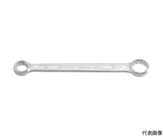 バーコ フラット型ボックススパナ　対辺寸法14×15mm 4M-14-15 1丁●面接触でなめづらいダイナミックドライブを採用しています。●めがね部は薄肉で両サイド面取りしてあります。●ボルトナットの締め緩め。●対辺寸法（mm）：14×15●全長（mm）：157●材質／仕上：バナジウムエクストラ鋼、表面処理／研磨仕上げ●原産国：スペイン●コード番号：497-9931