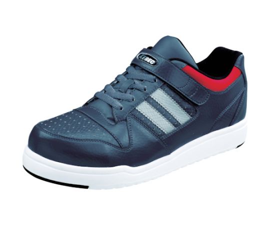 ジーベック スーパーめちゃ軽セフティシューズ　チャコールグレー　22.0CM 85114-25-220 1足(4)