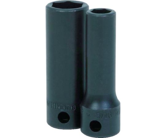 WILLIAMS インパクト用ソケット ショート 3/8 6角 対辺寸法7×全長26mm JHW2M-607 1個