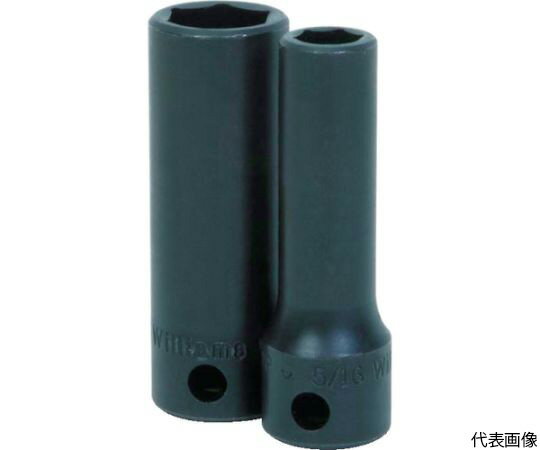 WILLIAMS インパクト用ソケット ショート 3/8 6角 対辺寸法17×全長29mm JHW2M-617 1個