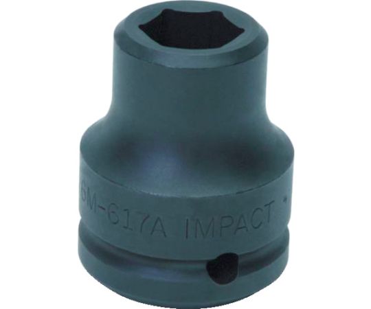 WILLIAMS インパクト用ソケット 3/4 ショート 6角 対辺寸法17mm JHW6M-617A 1個
