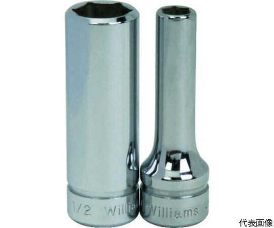 WILLIAMS 3/8ドライブ　ディープソケット　6角　24mm JHWBMD-624 1個