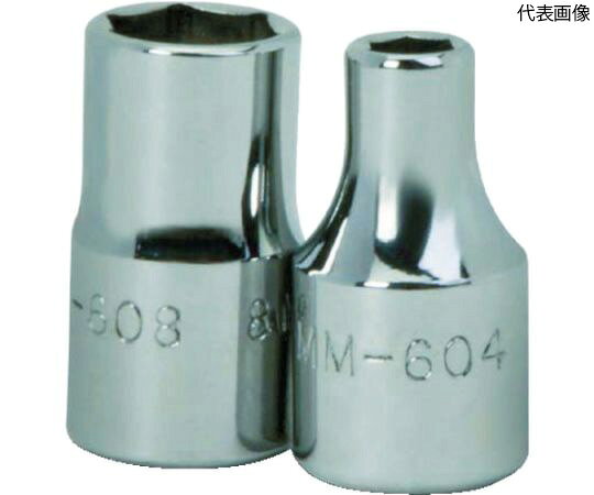 WILLIAMS 1/4ドライブ　ショートソケット　6角　12mm JHWMM-612 1個