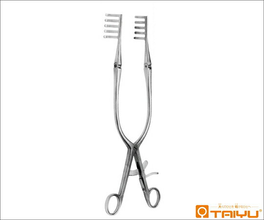 TAIYU（大祐医科工業） ベックマンアドソン開創器 中 弁幅35mm 深さ30mm 全長26cm TY-688M 1本