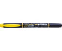 トンボ鉛筆 蛍光ペン 蛍コート 細字0.8/太字3.8mm (インク色:山吹) WA-TC99 1本