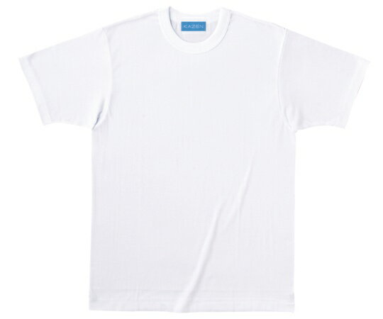 KAZEN Tシャツ　白　M 233-20 M 1枚