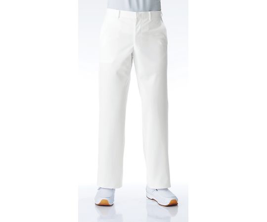 KAZEN メンズスラックス 白 W79 259-10 W79 1枚