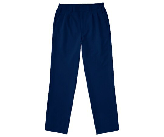 KAZEN メンズツータックパンツ ネイビー M APK620-8 M 1枚