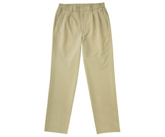 KAZEN メンズツータックパンツ ベージュ 5L APK620-12 5L 1枚