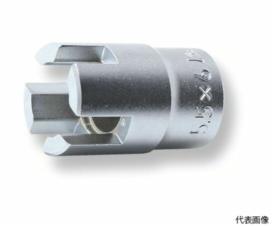 山下工業研究所 3/8　（9.5mm）差込　蝶ネジ用ソケット　5.5X6mm 3119-5.5X6 1個