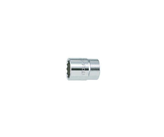 ミトロイ（水戸工機） 1／2　スペアソケット　（12P）　30mm 4M30 1個●差込角12.7mm用です。●口径は12角です。●作業におけるボルト・ナットの締め・ゆるめ用です。●対辺寸法(mm)：30●差込角(mm)：12.7●全長(mm)：41●材質：クロムバナジウム鋼●コード番号：817-4636