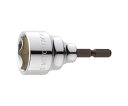 ミトロイ(水戸工機) ビットソケット ハイパー ショート 23mm(ハンガー) EH23SH 1本