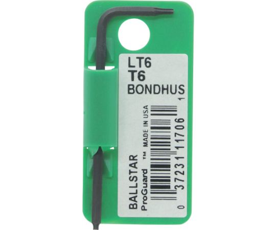 ボンダス ボールポイント・トルクス[[R]] ボールスターL-レンチ T6 LT6 1本
