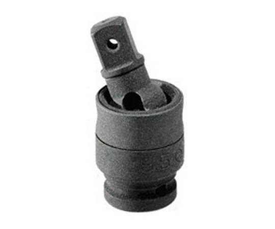 旭金属工業 インパクトレンチ用ユニバーサルジョイント9．5□ UJ0300 1個●前後左右に自在に動かす事が可能です。●狭所の場所で、首を傾けたままボルトを回す事が出来る中継ぎの商品です。●差込角(mm)：9.5●全長(mm)：51●JIS表示認定工場製●材質：材質/SCM435、表面処理/カチオン電着塗装●コード番号：816-5488