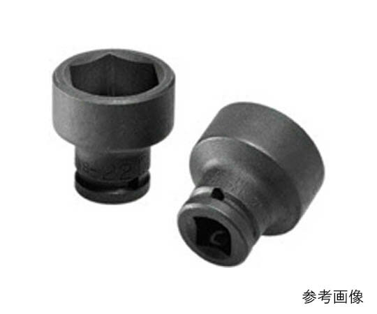 旭金属工業 インパクトレンチ用ソケット9．5□x16mm US0316 1本●ピン.Oリングで固定しますのでソケットの脱着を防ぎます。●六角ボルト・ナットの締結作業。●対辺寸法(mm)：16●差込角(mm)：9.5●全長(mm)：27●JIS表示認定工場製●材質：材質/SCM435、表面処理/カチオン電着塗装●コード番号：816-5523