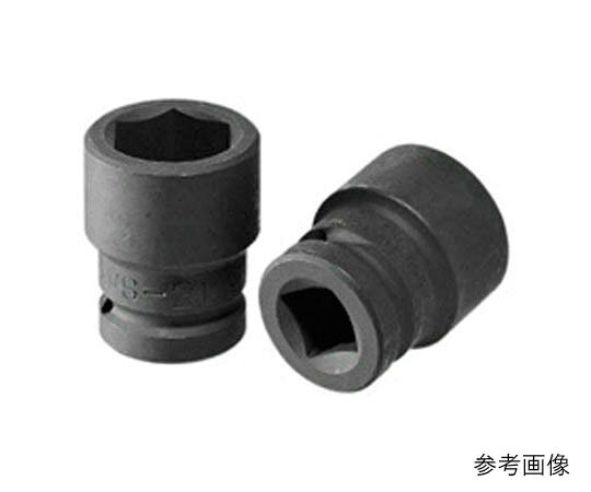 旭金属工業 インパクトレンチ用ソケット12．7□x17mm US0417 1個●ピン.Oリングで固定しますのでソケットの脱着を防ぎます。●六角ボルト・ナットの締結作業。●対辺寸法(mm)：17●差込角(mm)：12.7●全長(mm)：38●JIS表示認定工場製●材質：材質/SCM435、表面処理/カチオン電着塗装●コード番号：816-5540