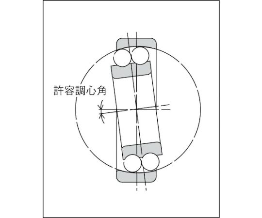 NTN A 小径小形ボールベアリング内輪径20mm外輪径47mm幅18mm 2204S 1個 [3]