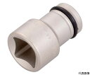 TONE インパクト用インナーソケット 差込角12.7mm 対辺寸法17mm 4A-17BA 1個