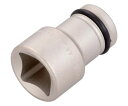 TONE インパクト用インナーソケット 差込角12.7mm 対辺寸法21mm 4A-21BA 1個