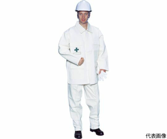 日本エンコン プロバン[[R上]]耐熱防炎服 ズボン ウエスト92 サイズLL 5161-A-2L 1着