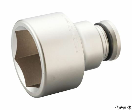 TONE インパクト用ロングソケット 対辺寸法22mm 差込角25.4mm 8NV-22L 1個