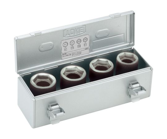 TONE ホイルナットコンビソケット　差込角25.4mm A804T 1セット